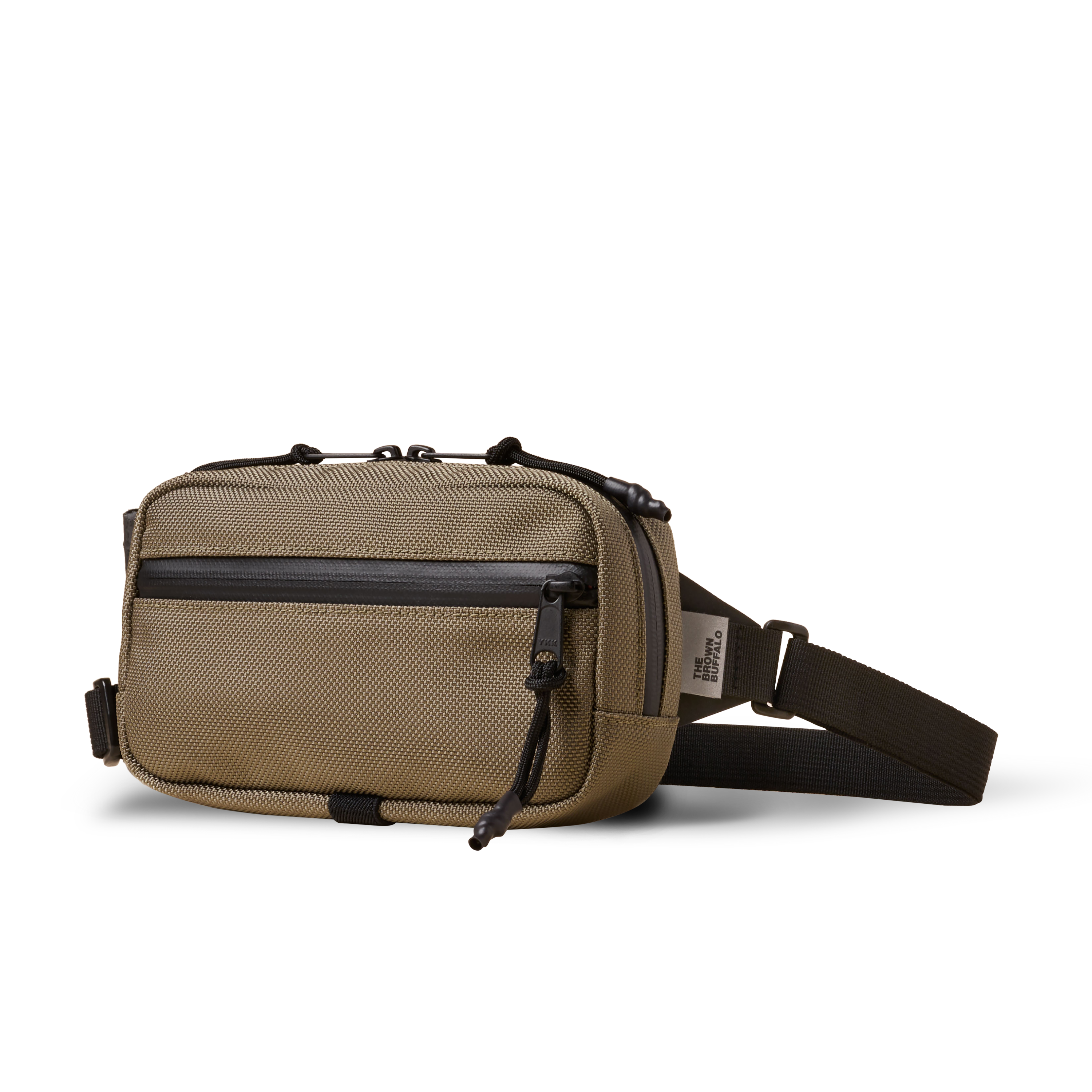 the-brown-buffalo-conceal-waistpack-bag-edc-weather-resistant-everyday-use-cordura-1050d-ballistic-nylon-ranger-green