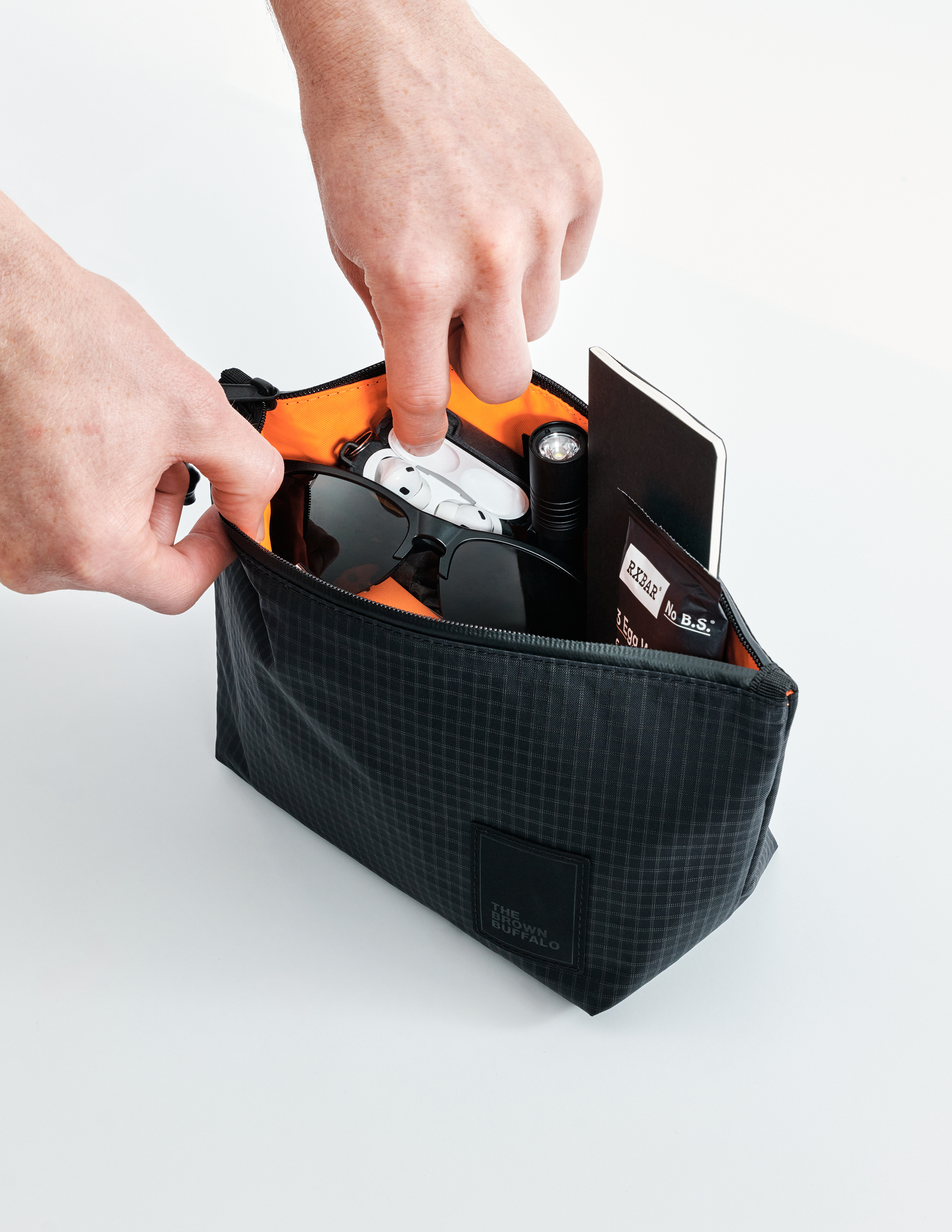 Dopp Kit - Challenge Ultra Black Grid