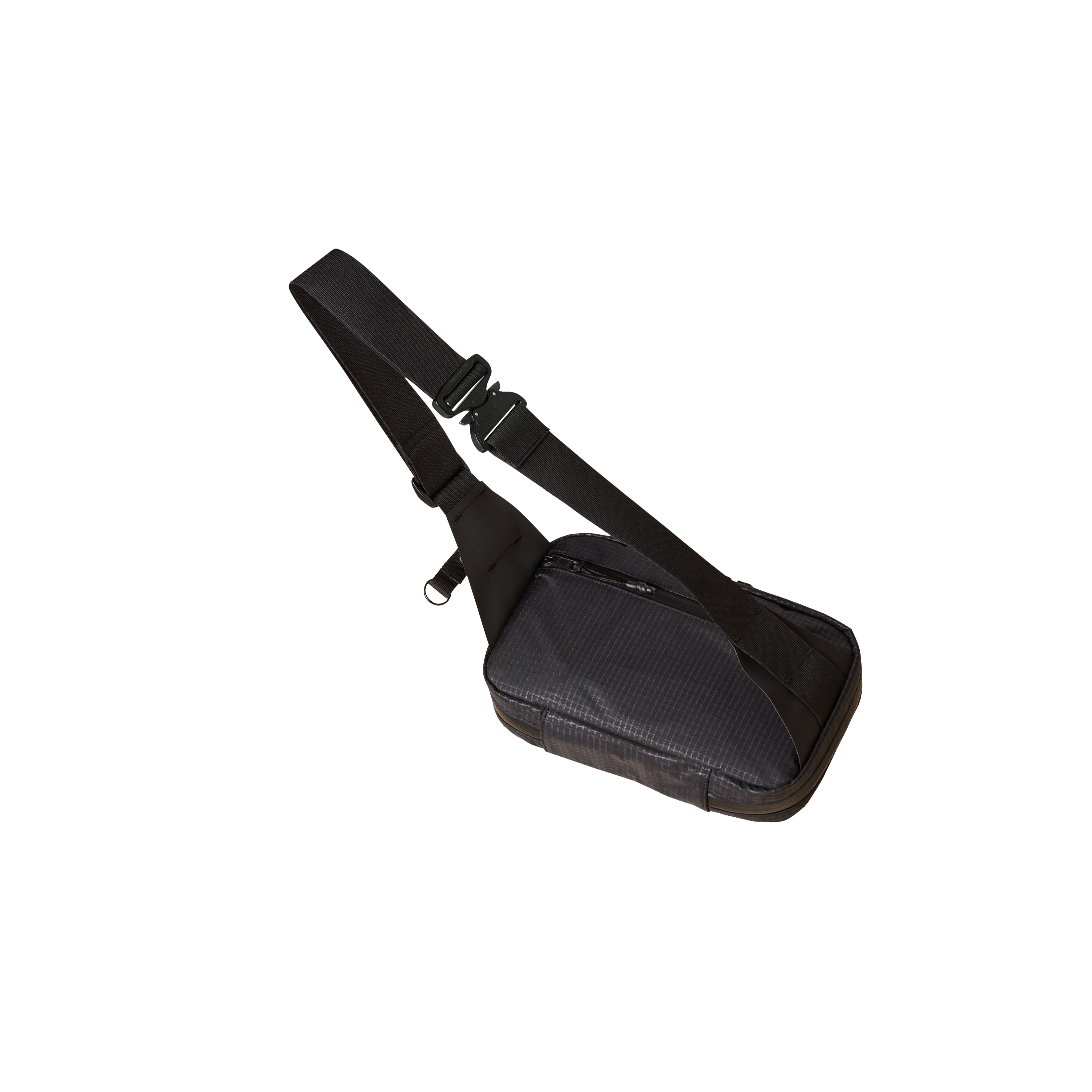 the-brown-buffalo-concealsling-bag-edc-weather-resistant-everyday-use-challenge-ultra-black-grid