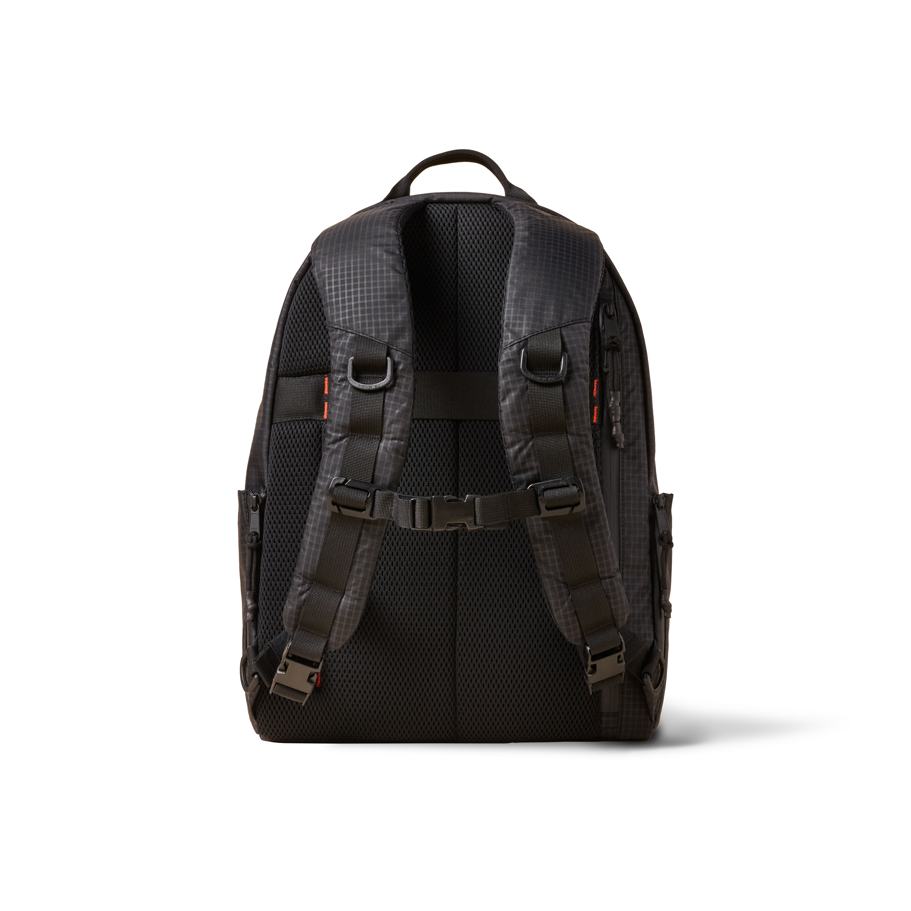 the-brown-buffalo-standard-issue-backpack-edc-weather-resistant-everyday-use-challenge-ultra-black-grid