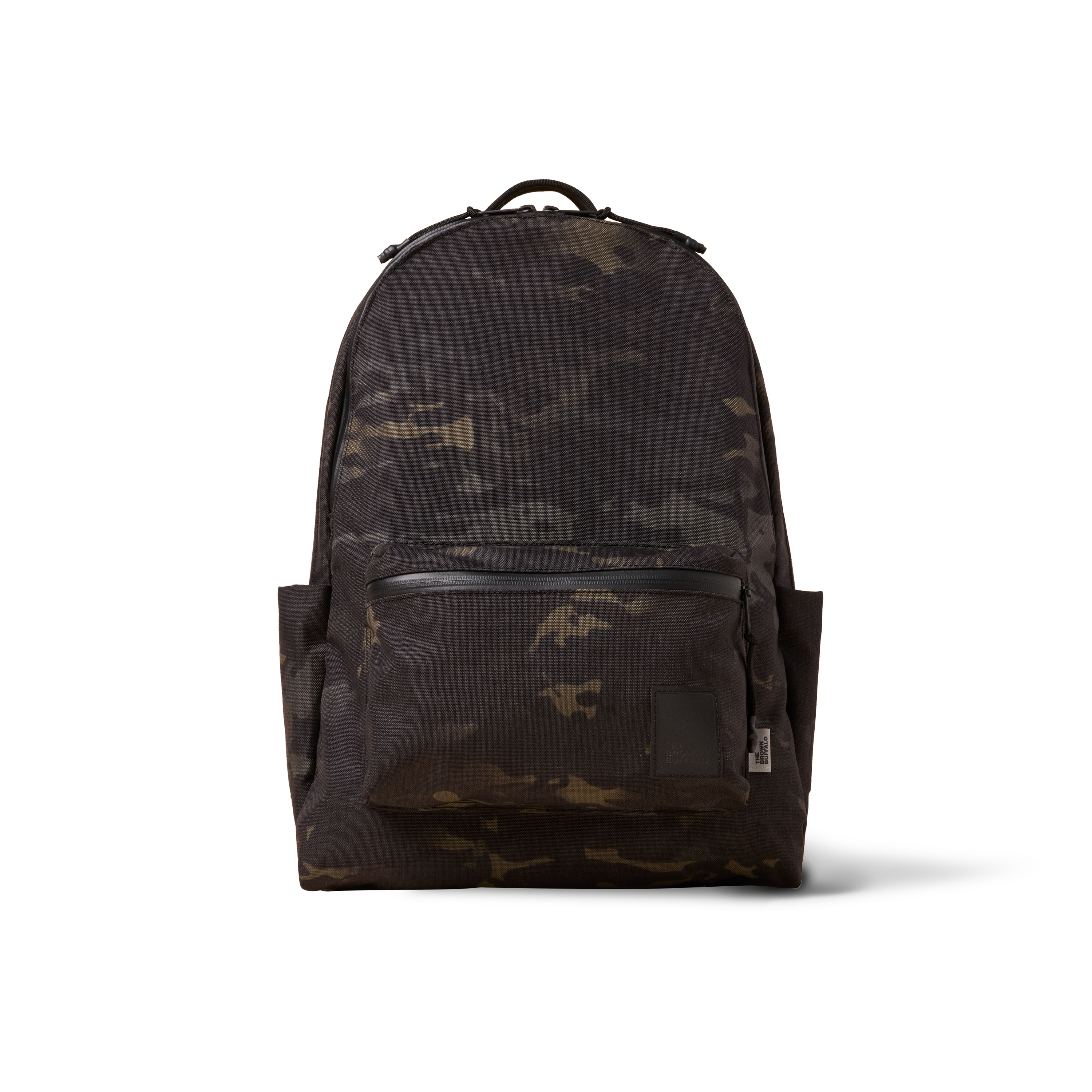 the-brown-buffalo-standard-issue-backpack-bag-edc-weather-resistant-everyday-use-1000d-nylon-multicam-black