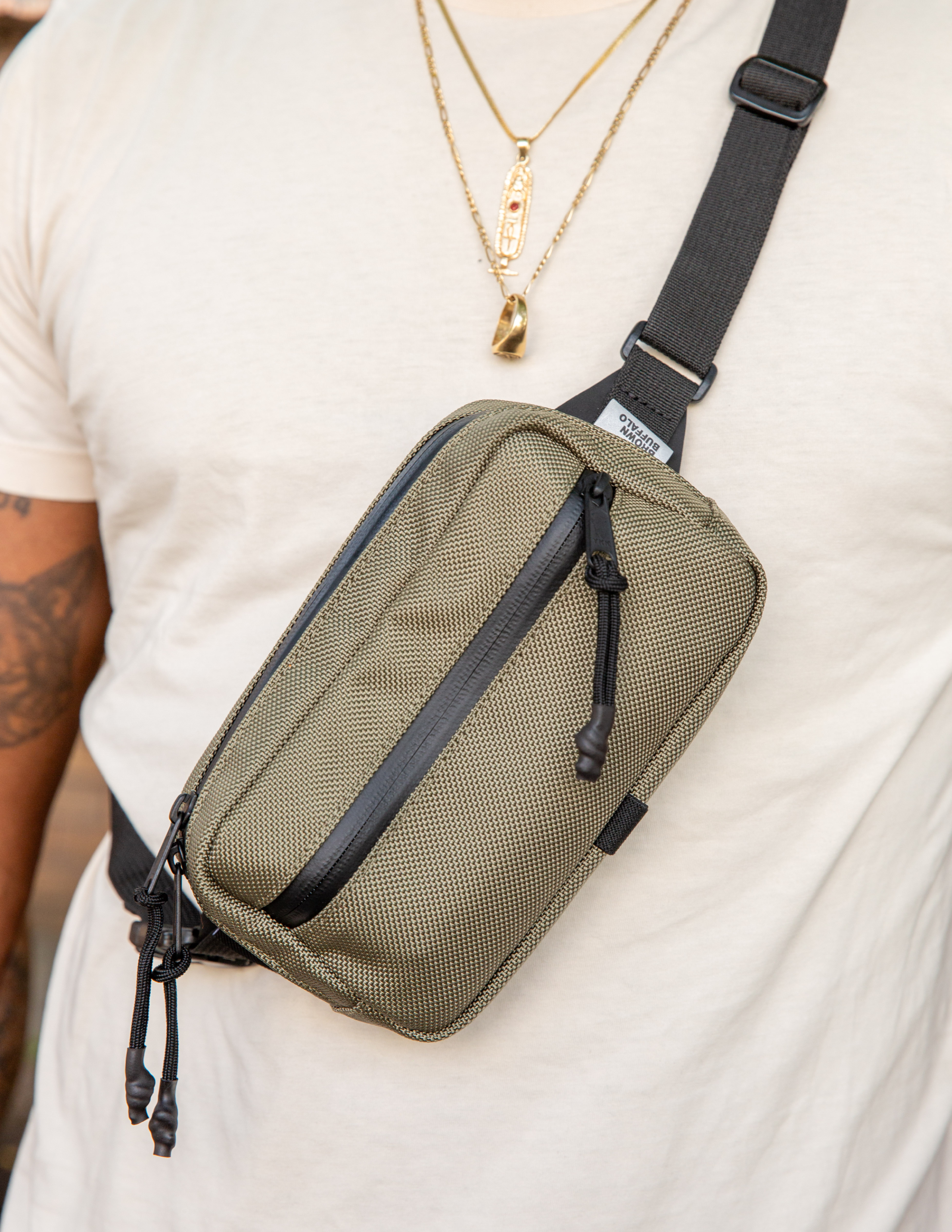 Conceal Waistpack - CORDURA 1050D Ballistic Nylon Ranger Green